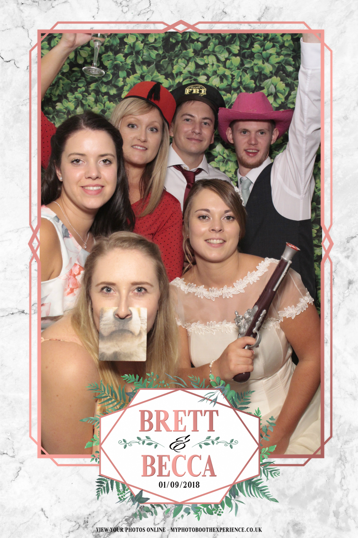 Brett & Becca's Wedding | View more photos from the event at gallery.myphotoboothexperience.co.uk/u/MyPhotoBoothExperienceLtd/Brett-Beccas-Wedding